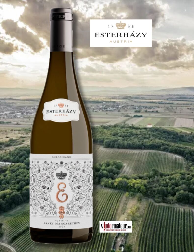 Esterhazy, Furmint, Autriche, Sankt Margarethen, vin blanc, 2023 bouteille