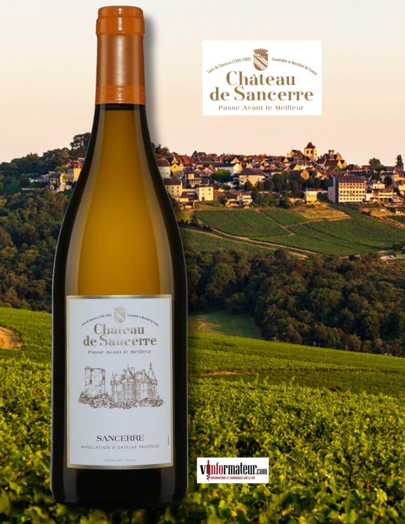 Château de Sancerre, France, Vallée de la Loire, Sancerre, vin blanc, 2024 bouteille