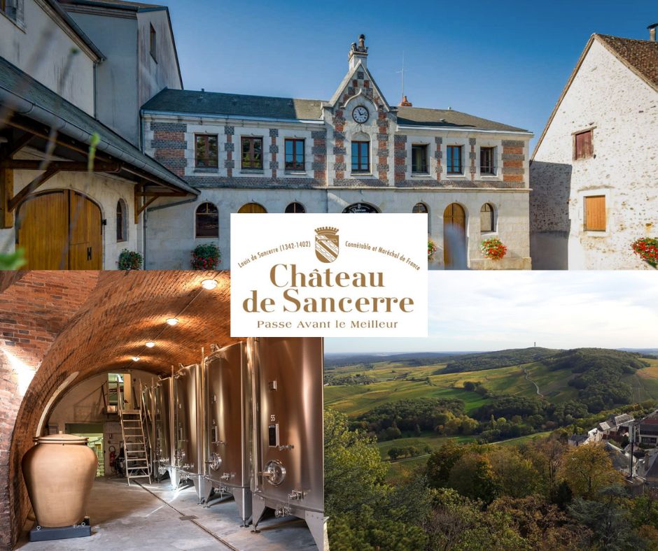 Château de Sancerre: chai et vignobles