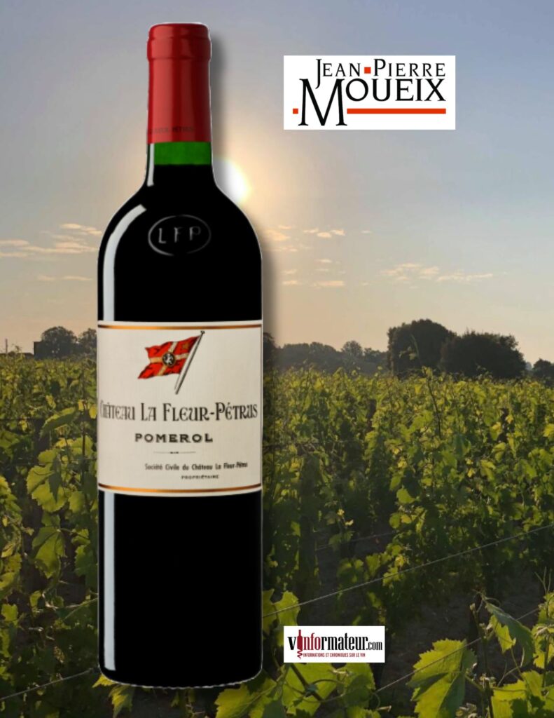 Château La Fleur-Pétrus, Pomerol, vin rouge, 2022 bouteille