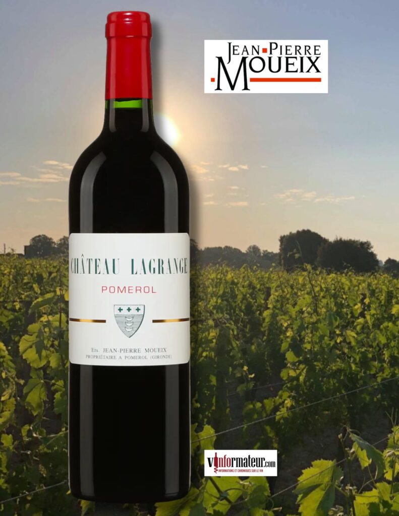 Château Lagrange, Pomerol, vin rouge, 2022 bouteille
