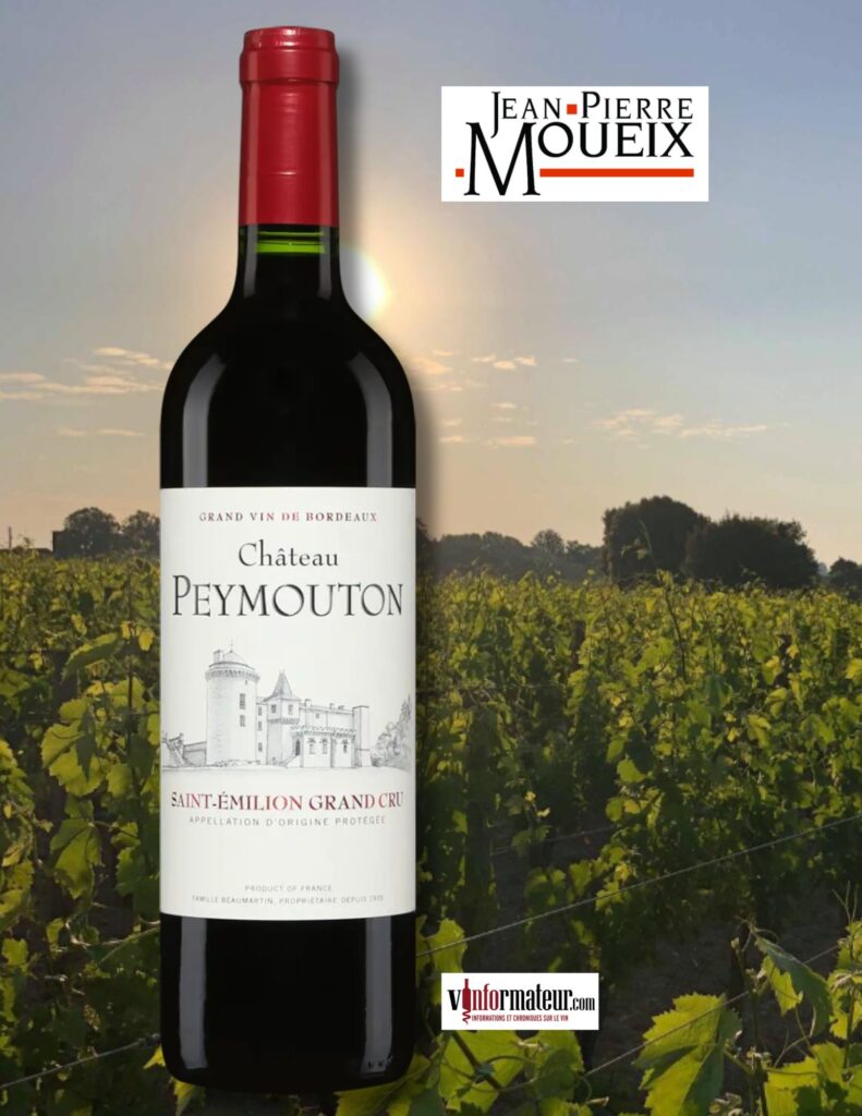 Château Peymouton, Saint-Émilion Grand Cru, vin rouge, 2018 bouteille