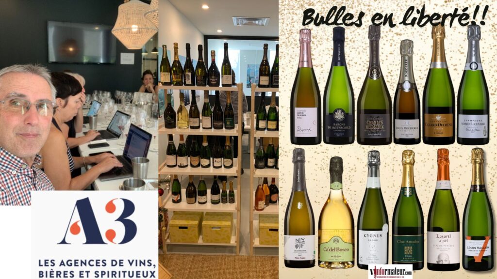 Dégustation de 54 champagnes et mousseux A3Québec