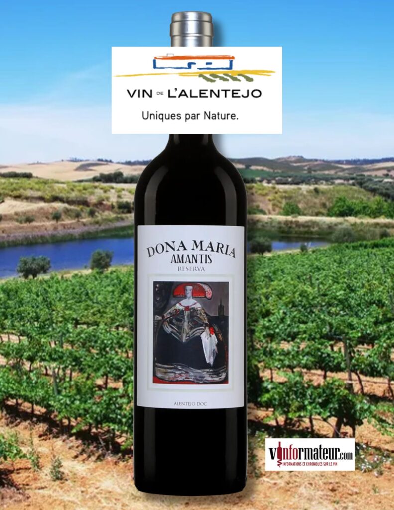 Dona Maria Amantis, DOC Alentejo, Reserva, vin rouge, 2021 bouteille
