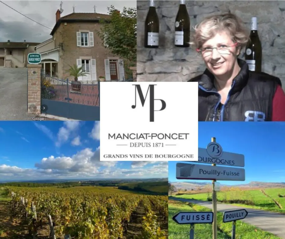 Manciat-Poncet: Marie-Pierre Manciat, chai et vignobles