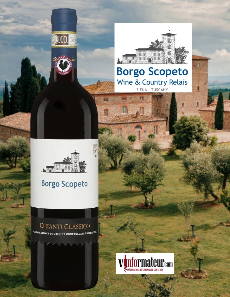 Borgo Scopeto, Chianti Classico, vin rouge, 2021 bouteille