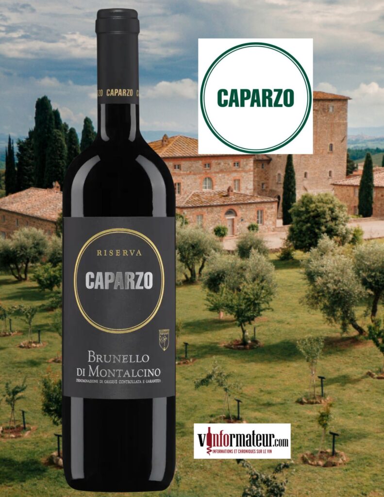Caparzo, Brunello di Montalcino, Riserva, vin rouge, 2019 bouteille