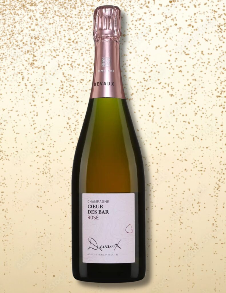 Champagne Devaux, Brut rosé, Cœur Des Bar bouteille