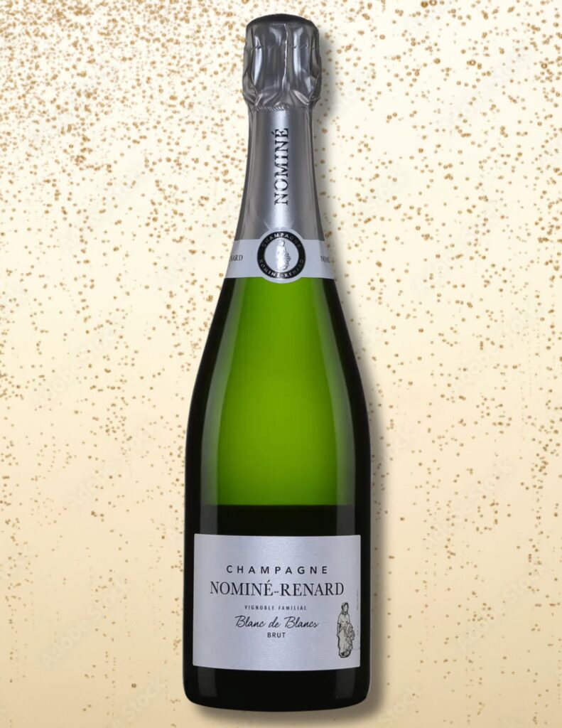 Champagne Nominé Renard Brut Blanc de Blanc, Brut Blanc de Blanc bouteille