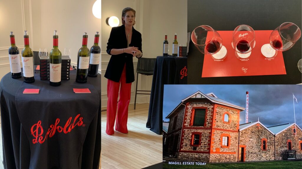 Dégustation des vins Penfolds: Brooke Barnett - Penfolds