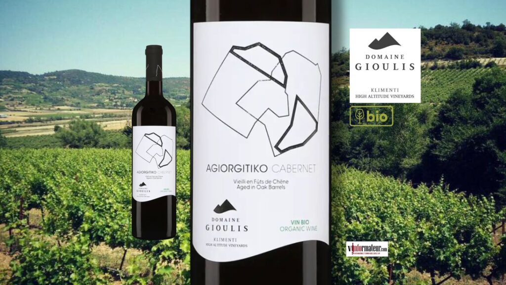 ⭐ Domaine Gioulis 2023 : Agiorgitiko & Cabernet à une altitude de 1 000 m !!