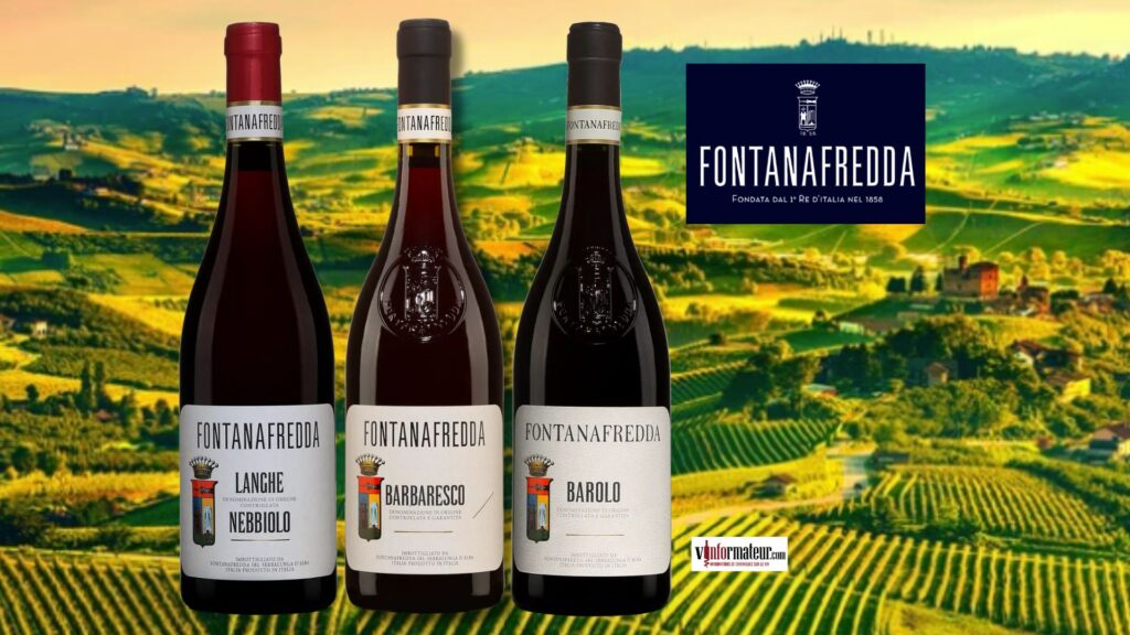 Trois superbes expressions du Nebbiolo par Fontanafredda !