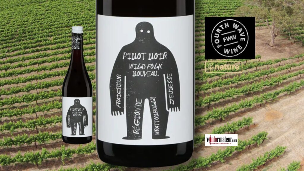 Wild Folk Pinot Noir Nouveau 2024 : nature, pur et juteux d’Australie.