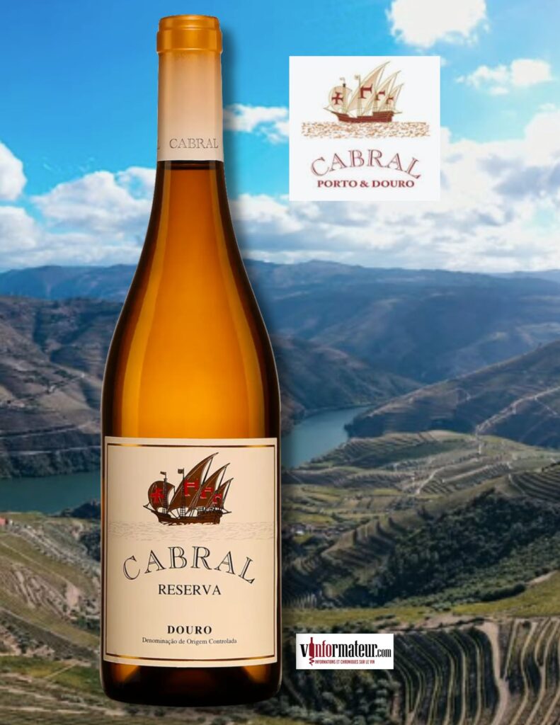 Cabral, Reserva, Portugal, Douro, Vallegre Vinhos do Porto, vin blanc, 2023 bouteille