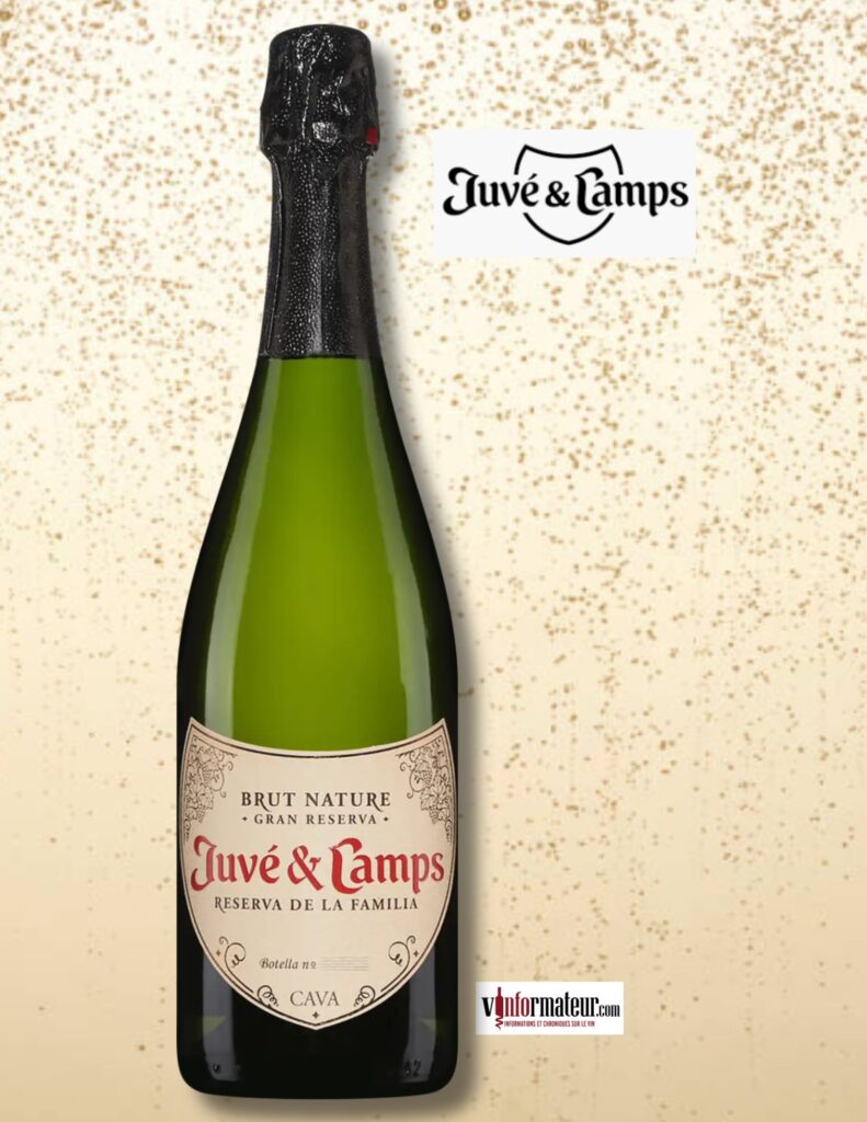 Juvé y Camps, Gran Reserva de la Familia, bio, Brut nature, Cava Guarda Superior Gran Reserva, 2020 bouteille