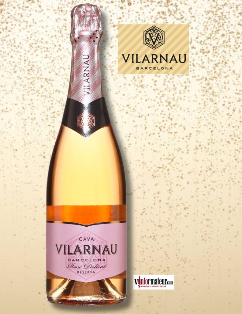 Vilarnau, Cava, Rosé delicat, Cava Guarda Superior Reserva, bio bouteille