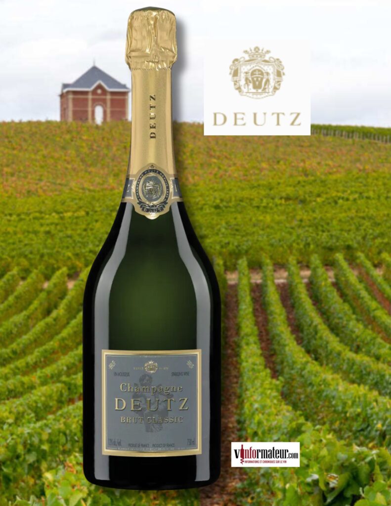Champagne Deutz, Classic, France, Vallée de la Marne, Brut bouteille