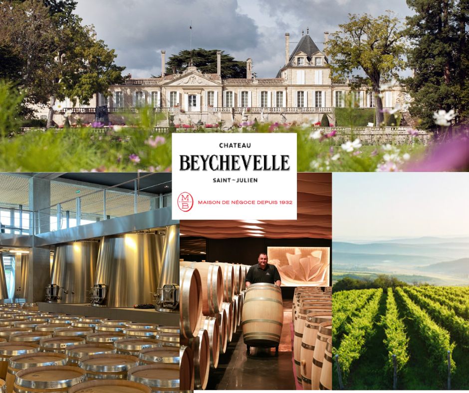 Château de Beychevelle: chai et vignobles