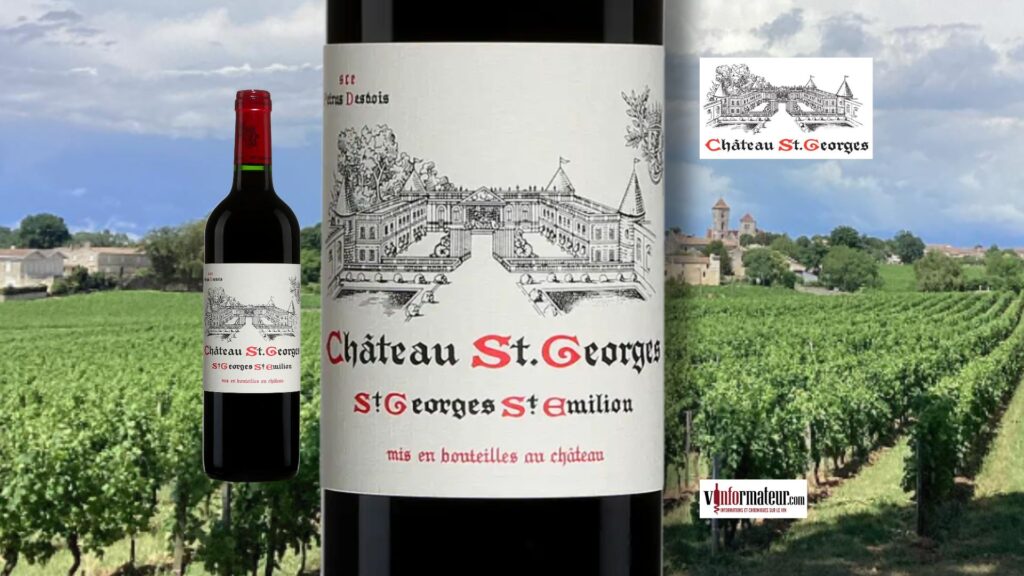 Un classique de Saint-Georges-Saint-Émilion. Château Saint-Georges 2016.