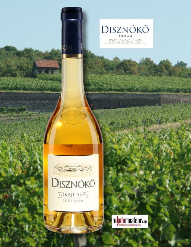 Disznoko Tokaji Aszu, Hongrie, Tokai,  5 Puttonyos, 500ml, 2014 bouteille