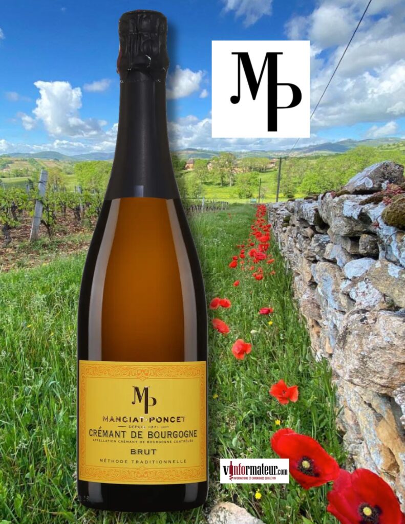 Domaine Manciat-Poncet, Crémant de Bourgogne, Brut bouteille