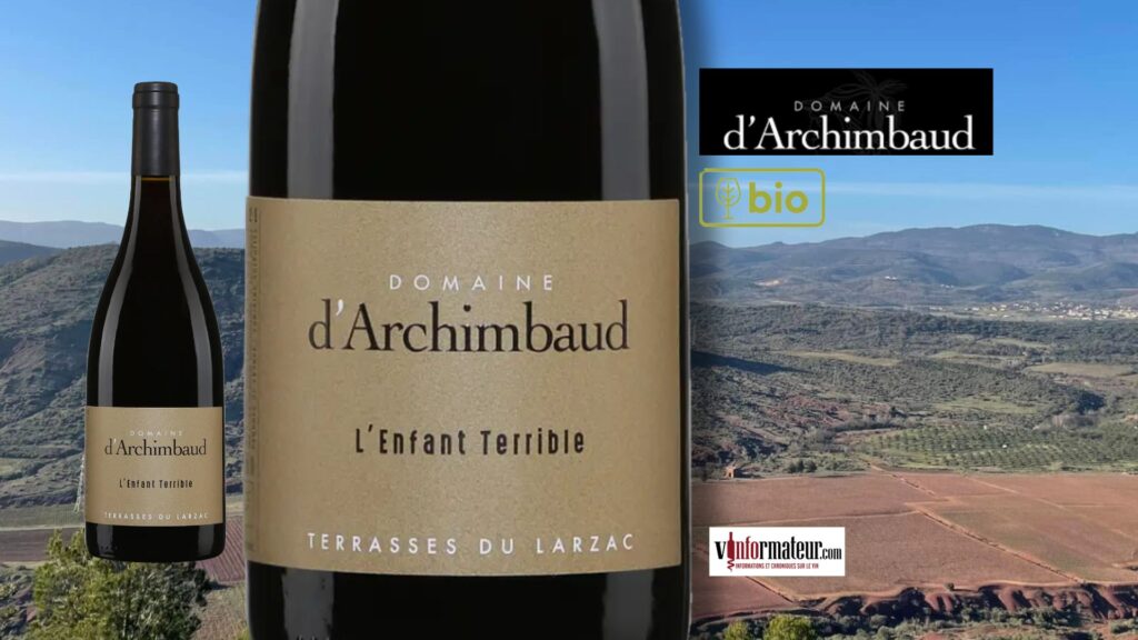 L’Enfant Terrible 2023 – Terrasses du Larzac bio | Domaine d’Archimbaud (SAQ)