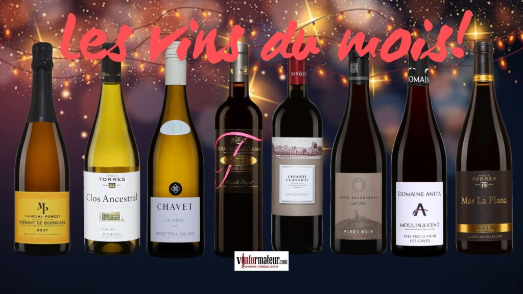 Les vins du mois