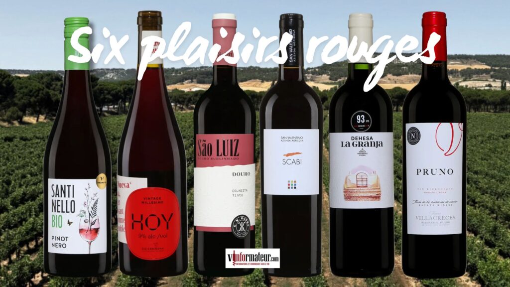 Six rouges, six expressions du plaisir