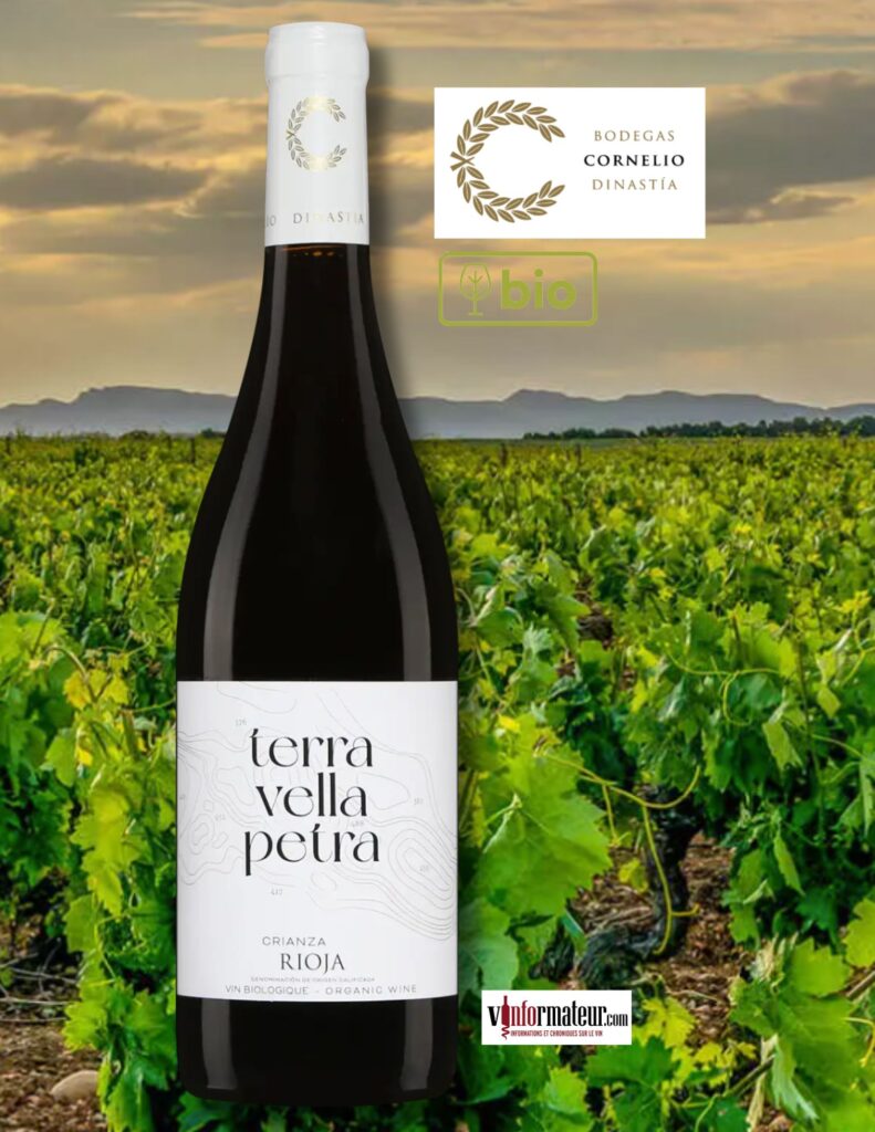 Terra Vella Petra, Espagne, Rioja Oriental, vin rouge bio, 2022 bouteille