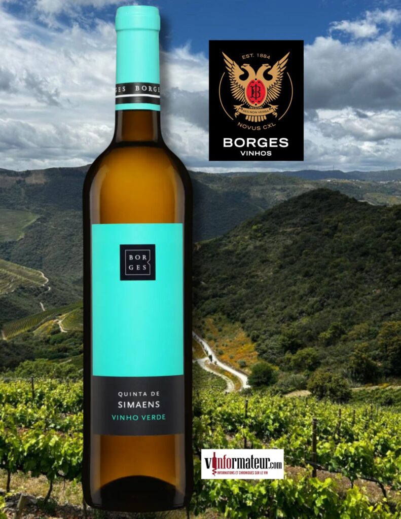 Quinta de Simaens, Vinhos Borges, Portugal, Vinho Verde, 2024 bouteille