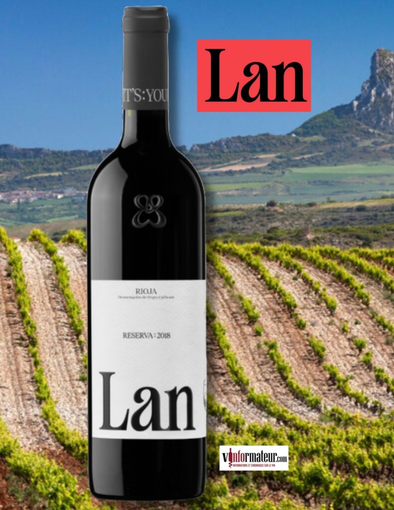 Bodegas Lan, Espagne, Rioja, Reserva, vin rouge, 2018 bouteille