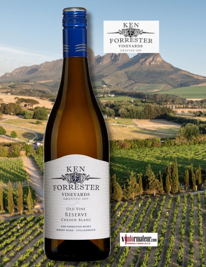 Ken Forrester, Chenin Blanc, Reserve, Old Vine, Reserve, vin blanc, 2025 bouteille