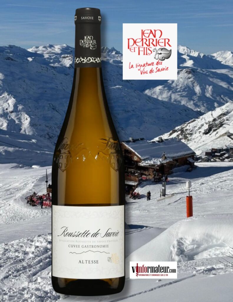 Roussette de Savoie, Jean Perrier & Fils, France, Savoie & Bugey, vin blanc, 2024 bouteille