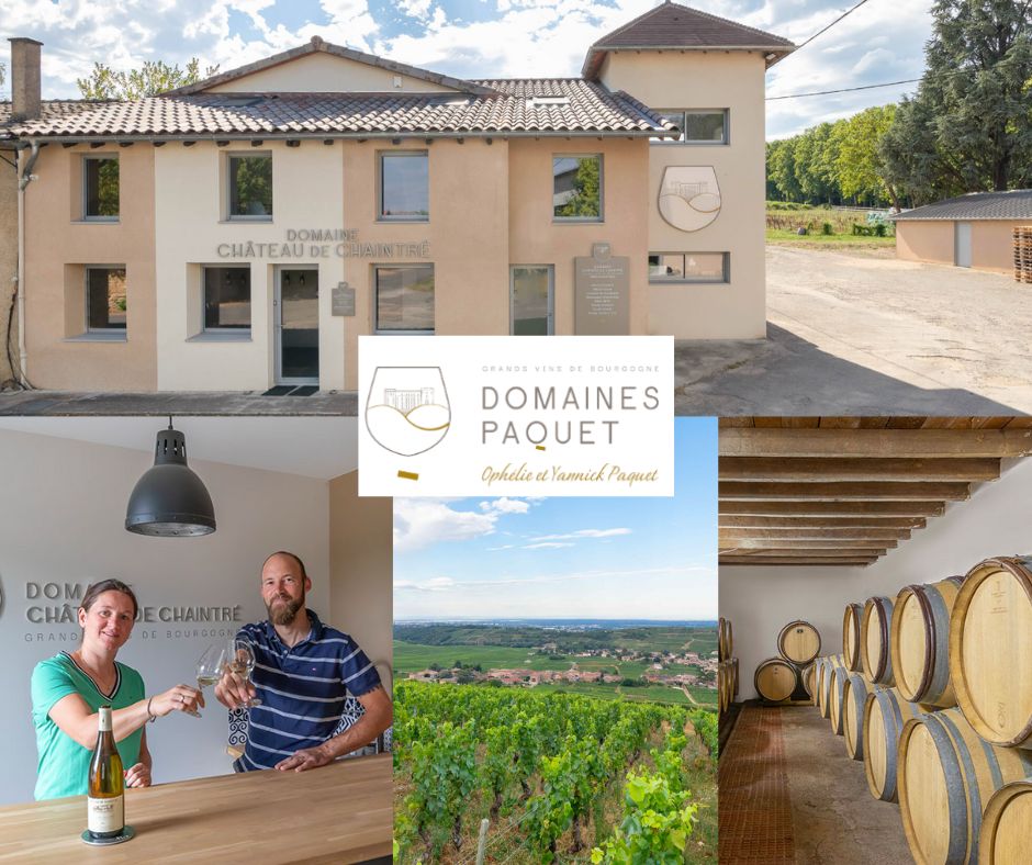 Domaines Paquet: Yannick et Ophélie, chai et vignobles