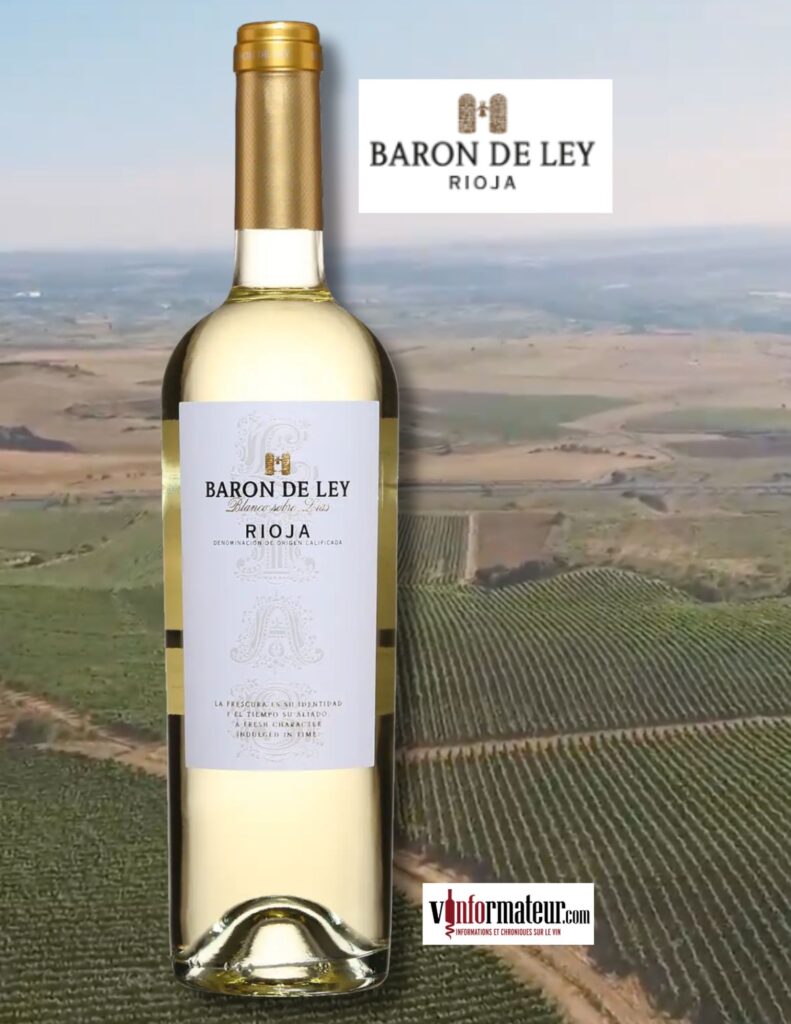 Baron de Ley, Blanco sobre Lias, Espagne, Rioja, vin blanc, 2023 bouteille
