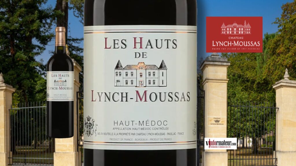 Les Hauts de Lynch-Moussas 2018 – Haut-Médoc solaire et structuré signé Château Lynch-Moussas