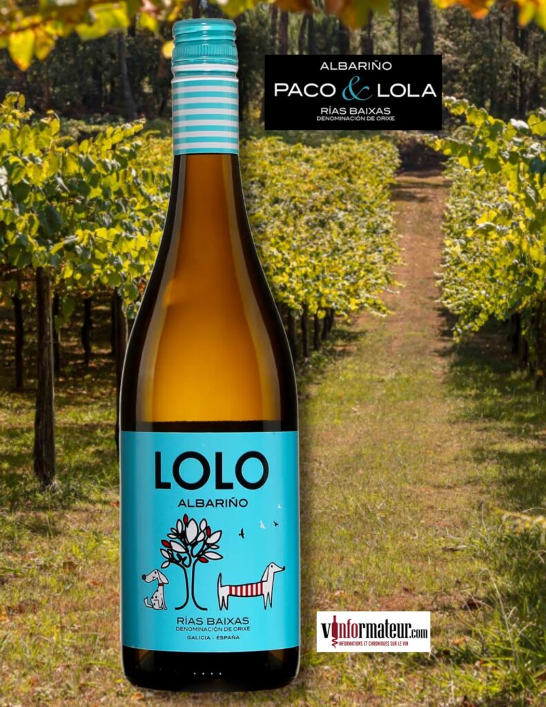 Lolo, Rias Baixas, Espagne, 2023 bouteille