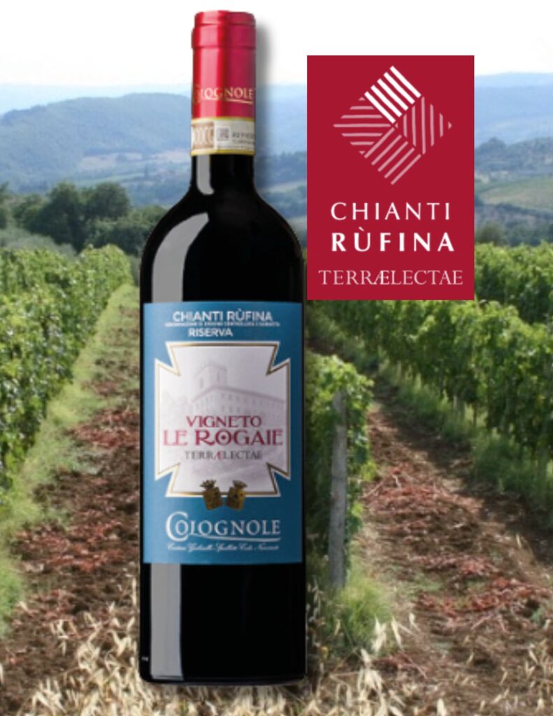 Colognole, Vigna Le Rogaie, Terraelectae, Chianti Rufina Riserva, 2021 bouteille