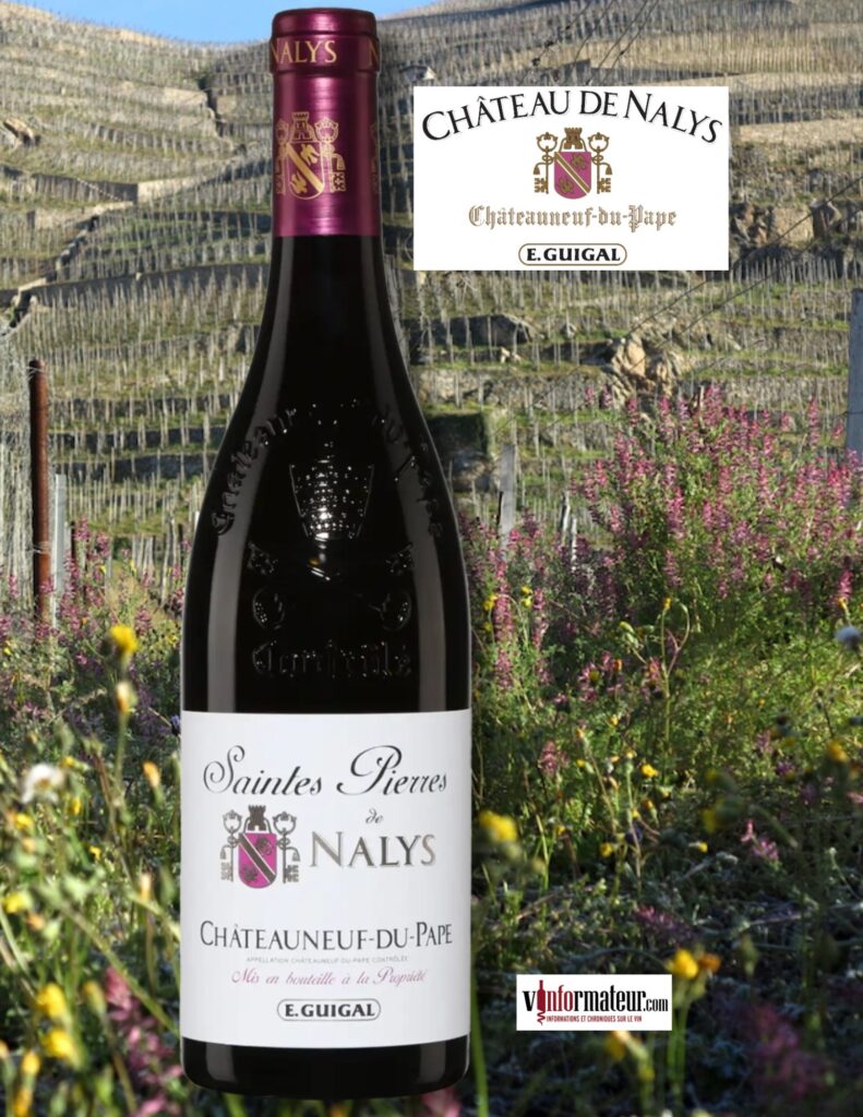 E. Guigal, Saintes Pierres de Nalys, Châteauneuf-du-Pape AOC, vin rouge, 2022 bouteille