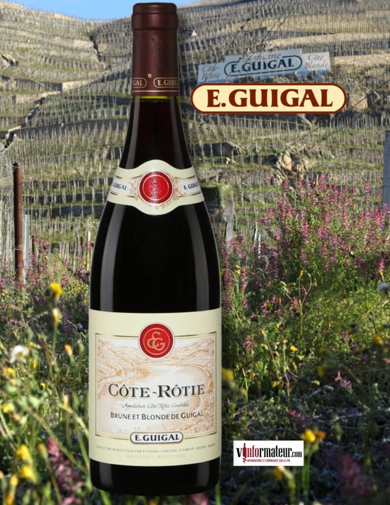 E. Guigal, Côte-Rôtie AOC,  ‘’Brune et Blonde’’, vin rouge, 2021 bouteille
