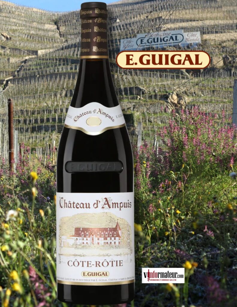 E. Guigal, Château d’Ampuis, Côte-Rôtie AOC, vin rouge, 2021 bouteille