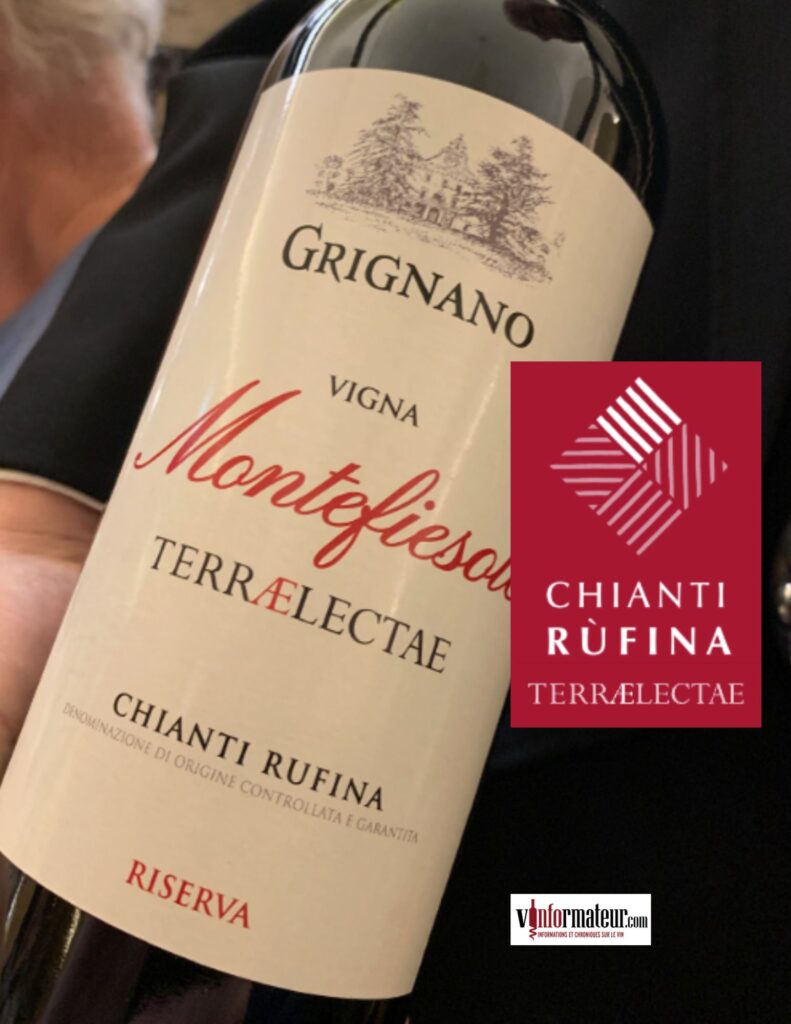 Fattoria di Grignano, Vigna Montefiesole, Terraelectae, Chianti Rufina Riserva, 2022 bouteille