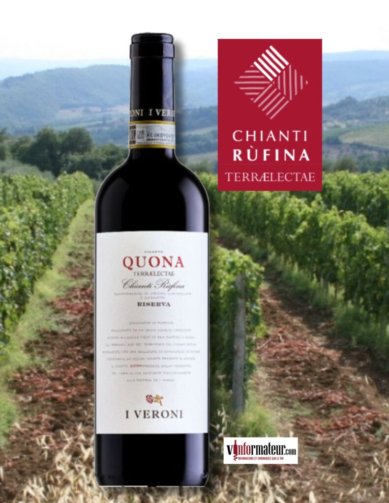I Veroni, Vigneto Quona, Terraelectae, Chianti Rufina Riserva, 2022 bouteille
