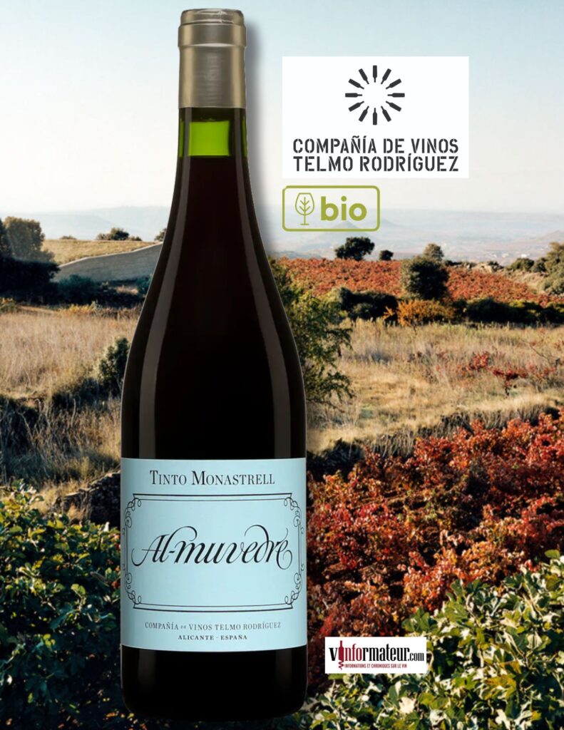 Al-muvedre, Espagne, Alicante, Telmo Rodriguez, vin rouge bio, 2024