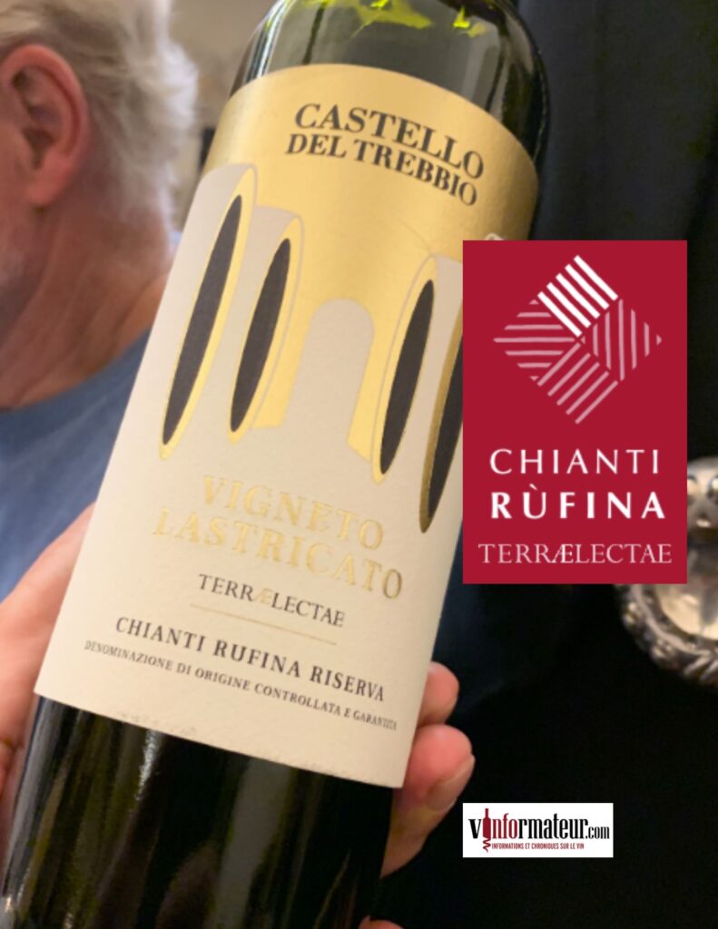 Castello del Trebbio, Vigneto Lastricato, Terraelectae, Chianti Rufina Riserva, 2021 bouteille
