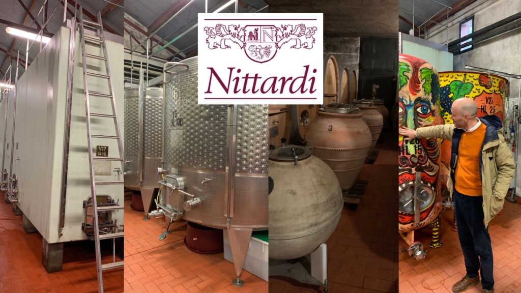Chai et cuves chez Fattoria NIttardi