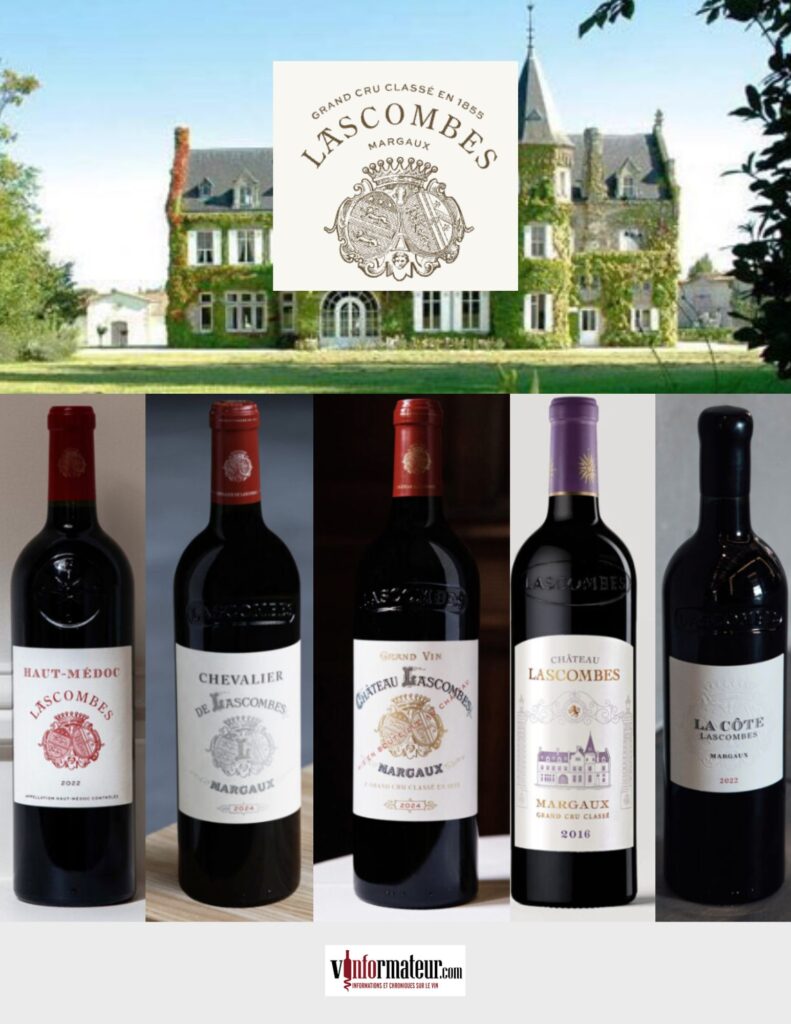Vins de Château Lascombes 2e grand cru classé 1855