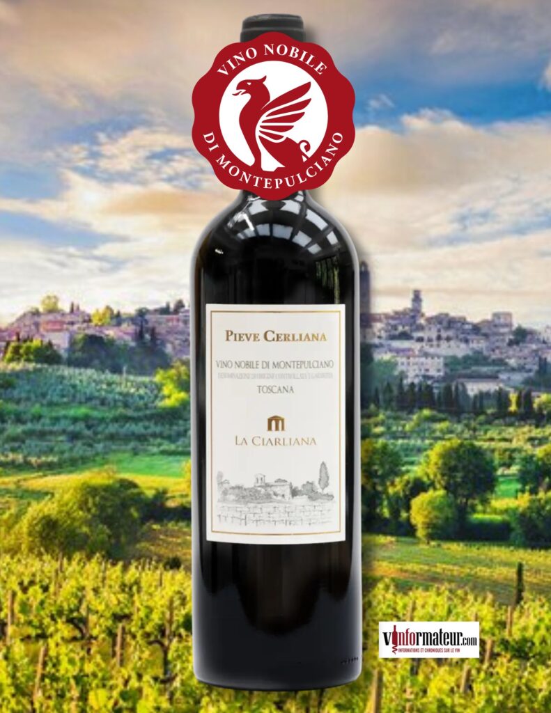 La Ciarliana, Vino Nobile di Montepulciano, Pieve Cerliana bouteille
