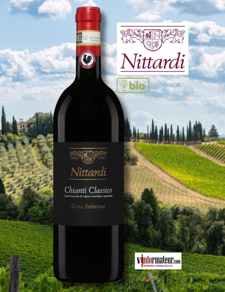 Nittardi, Chianti Classico Gran Selezione DOCG, vin rouge bio, 2021 bouteille