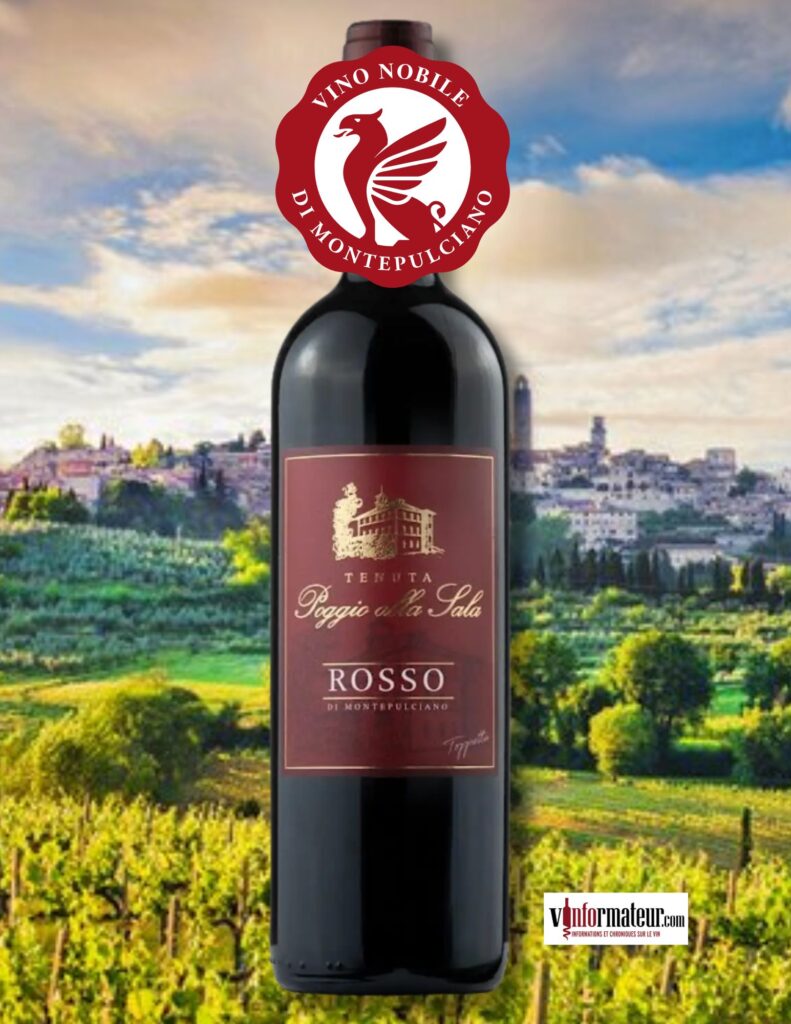 Poggio alla Sala, Rosso di Montepulciano bouteille